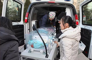 峨眉山市妇婴监护型护送
